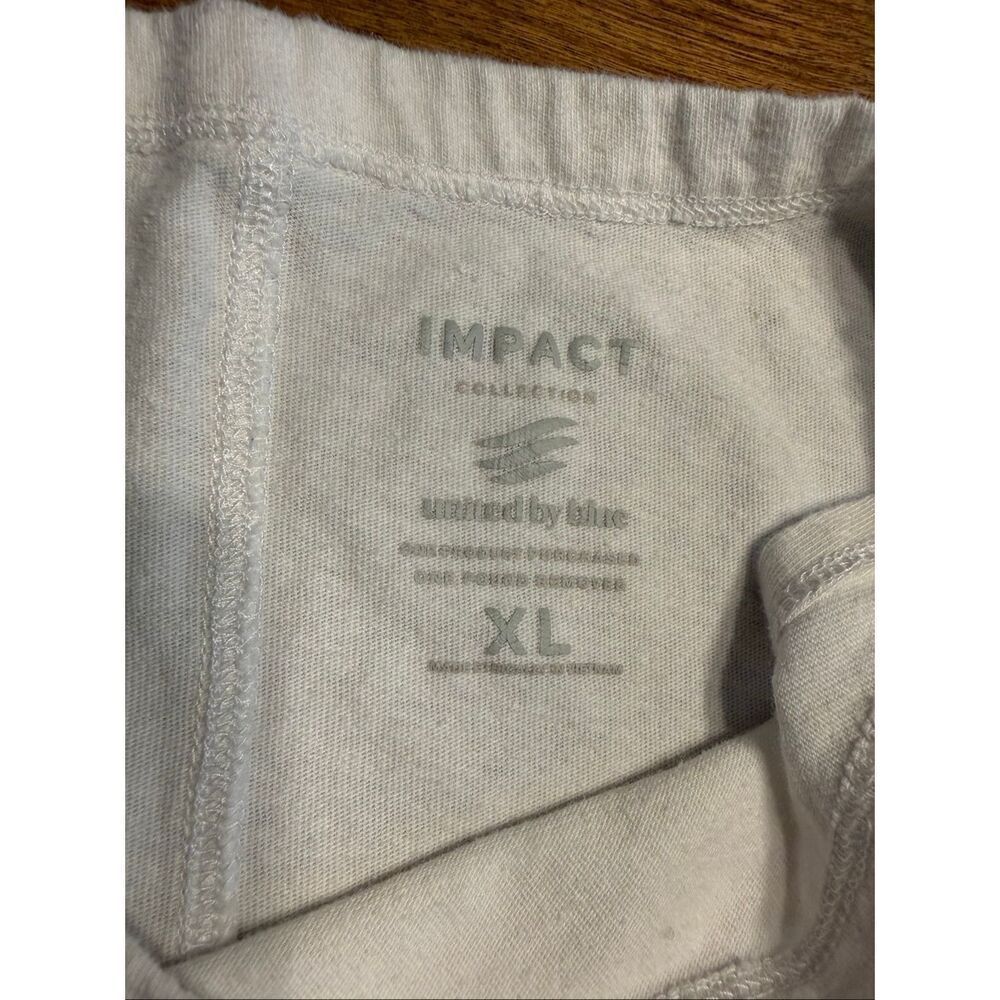 United By Blue Women's Impact Collection Organic Cotton Hemp Tank Top White XL - Picture 5 of 8